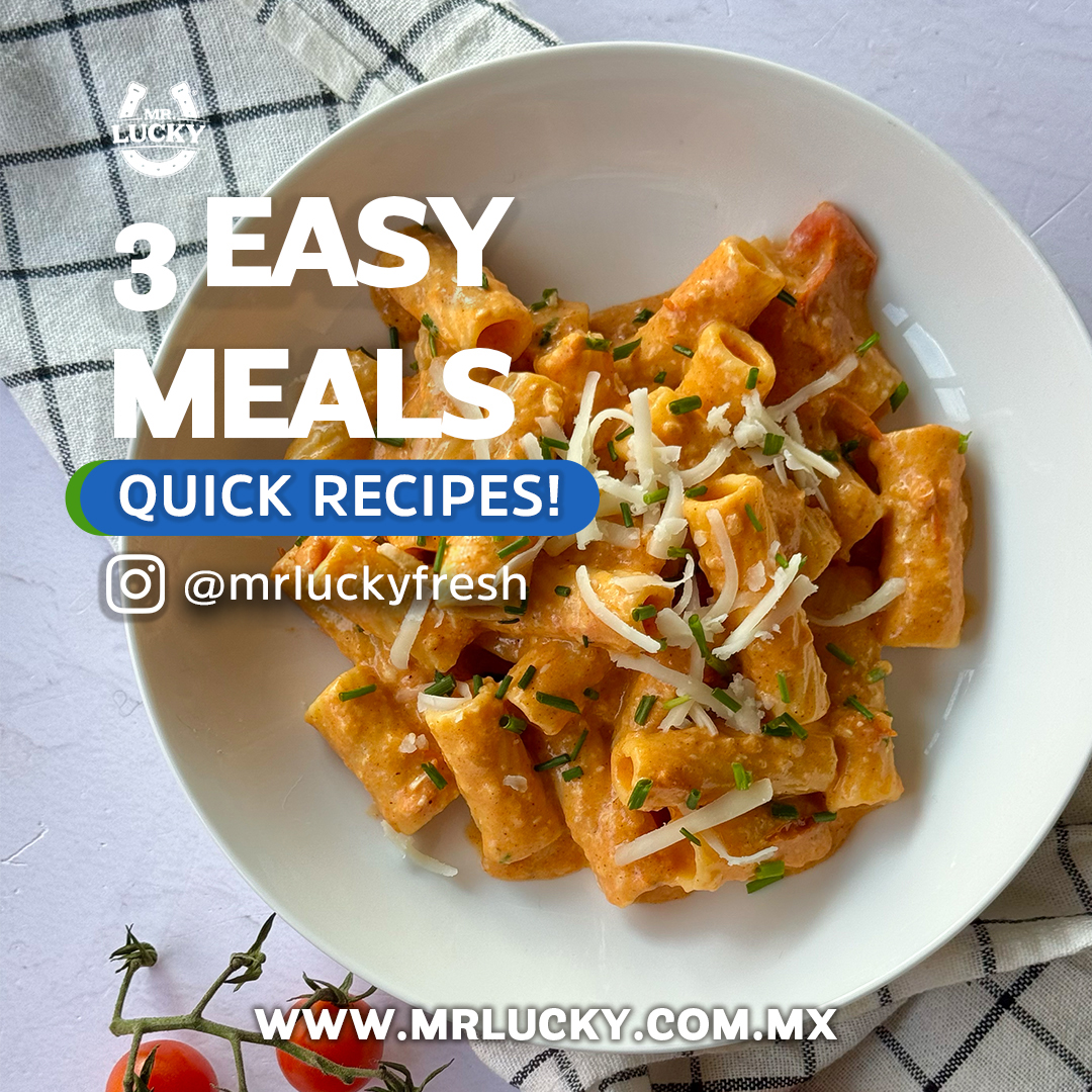 3  QUICK AND EASY FAMILY-FRIENDLY RECIPES